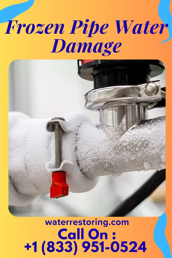 Frozen Pipe Water Damage in New Deal, TN